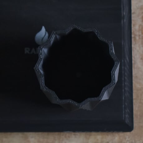 MINIMUM DESIGN / ミニマムデザイン【ORIGAMI Indoor Planter black S】RFMDorib001