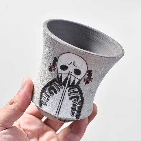 ハイパーポットクリエイター  "阿萬"【Skull pot】RFAM24008