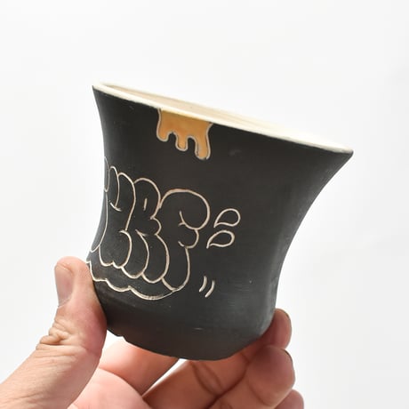 ハイパーポットクリエイター  "阿萬"【Graffiti pot 黒金】RHAM240813