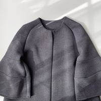 ボンディングジャケットグレー