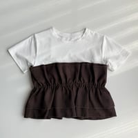 ギャザーキャミ付きセットアップ