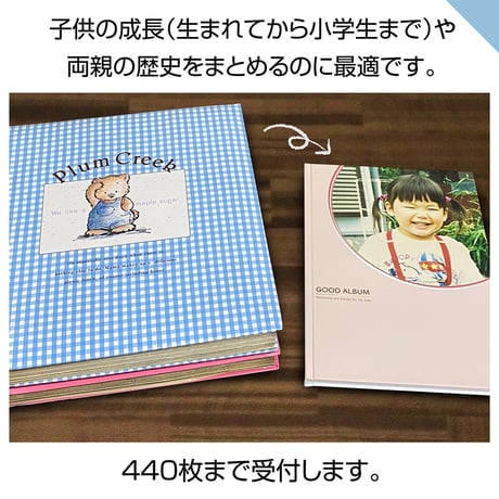 ハードタイプ　28ページ(ハーフコース プリント写真)