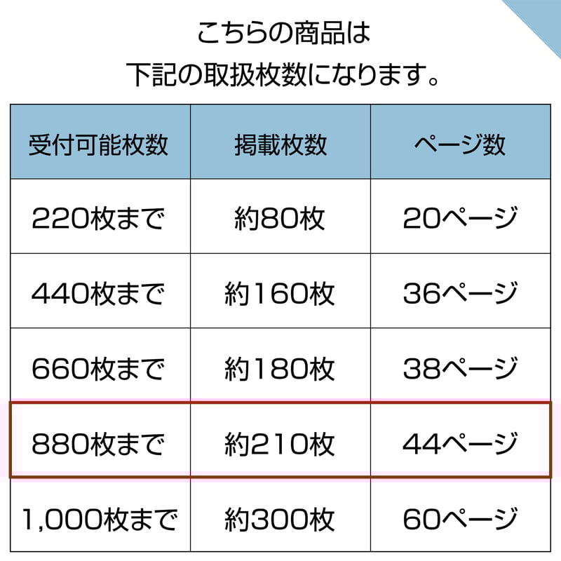 ハードタイプ 44ページ(ハーフコース プリント写真) | おくってフォト