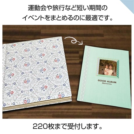 ソフトタイプ　20ページ(ハーフコース プリント写真)