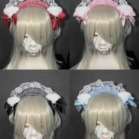 【全4色】猫耳メイドさん🎀カチューシャ