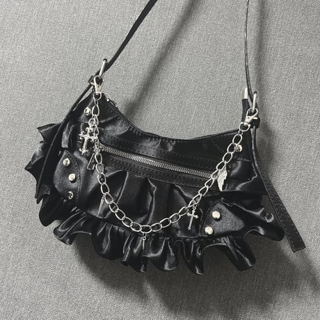 Micro 0396 推し♡バッグ BLACKテイスト ピンク CATEGORY バッグ | Micro-0396-#可愛いを生み出すクリエイター