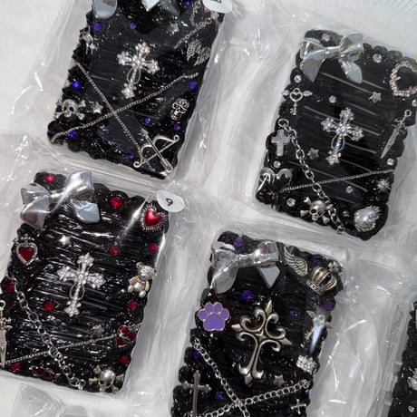 【全6色】GOTHPUNK🌹チェキケースBOX（25枚収納可能） 全面タイプ