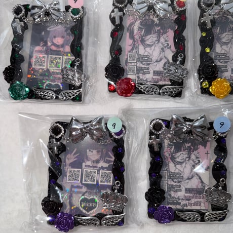 【全6色】GOTHPUNK🌹チェキケースBOX（25枚収納可能）