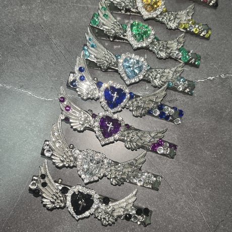 【単体購入速達 全12種類】Kira♡Deco ヘアクリップ