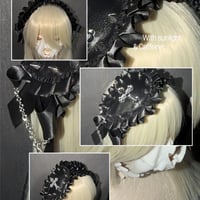 Leather xx Heart ヘッドドレス