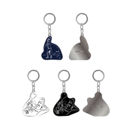 キーホルダー（NAVY・WHITE・BLACK）／FAN MEETING 2020