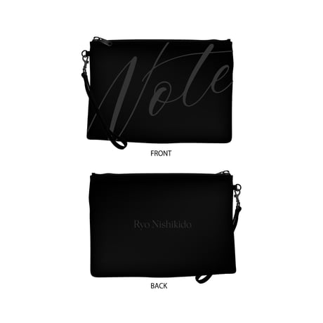 クラッチバッグ（ブラック・ベージュ）／LIVE 2021 "Note"