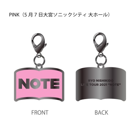 限定チャーム／LIVE TOUR 2021 "Note"【4月15〜5月8日公演分】