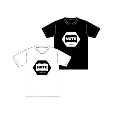 Tシャツ（ホワイト・ブラック）／LIVE 2021 "Note"