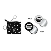 キーポーチ（BLACK・WHITE）／LIVE TOUR 2021 "Note"