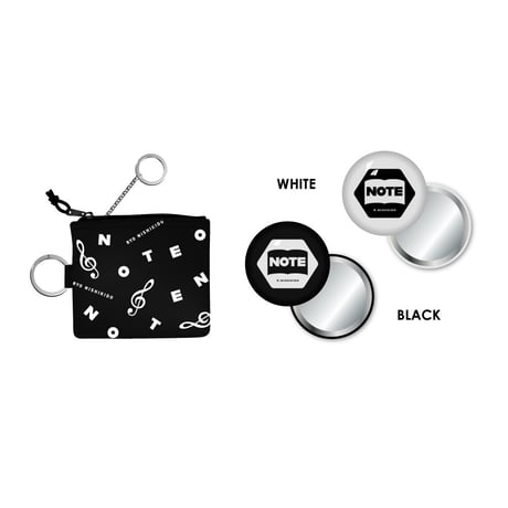 キーポーチ（BLACK・WHITE）／LIVE TOUR 2021 "Note"