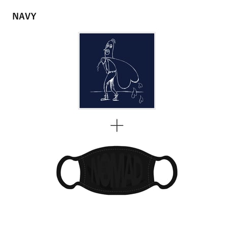 ハンドタオル（NAVY・WHITE・BLACK）マスクセット／FAN MEETING 2020