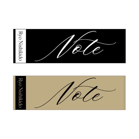 ジャガードタオル（ ブラック・ベージュ）／LIVE 2021 "Note"