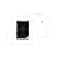ロングTシャツ／LIVE TOUR 2021 "Note"