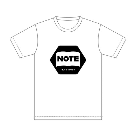 Tシャツ（ホワイト・ブラック）／LIVE 2021 "Note"
