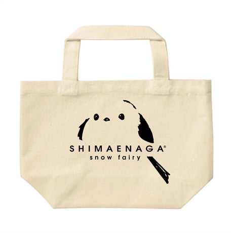 シマエナガトートバッグ　Sサイズ