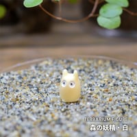【フィギュア】森の妖精・白｜固定ピン付き｜テラリウム用