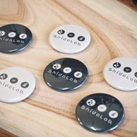 【シダラボ会員限定】Shida Lab. オリジナル缶バッジ（2色セット）