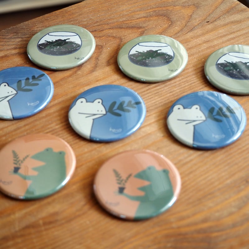 ロミオ　缶バッジ ロミオの青い空 ウォールアート缶バッジ（5種セット） | ☆ロミオの