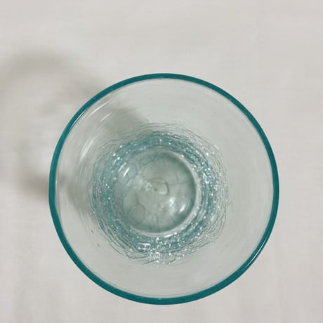9cm 広口コップ(ヒビ模様入り)