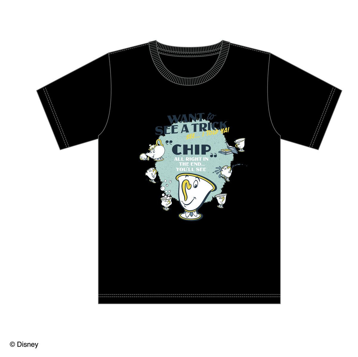 美女と野獣』（チップ）/ Tシャツ /【海宝直人】限定デザイン