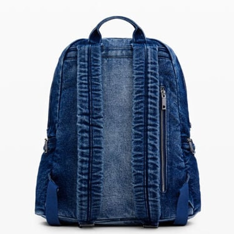 Desigual DENIM PRIORI MULTIPOCKET デニムバックパックミディア