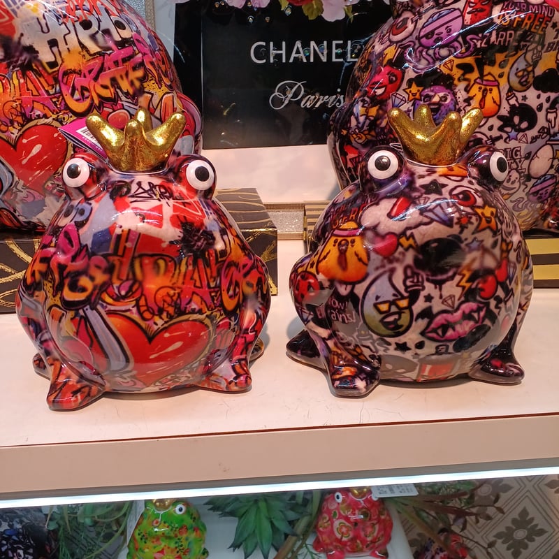 Pomme pidou(ポンピドゥー) 】ベルギー セラミック製 POPアート