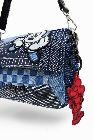 Desigual ミッキーマウス デニム ミニバッグ23WAXD03 | prologuei Desigual ミッキーマウス デニム ミニバッグ23WAXD03 | prologuei