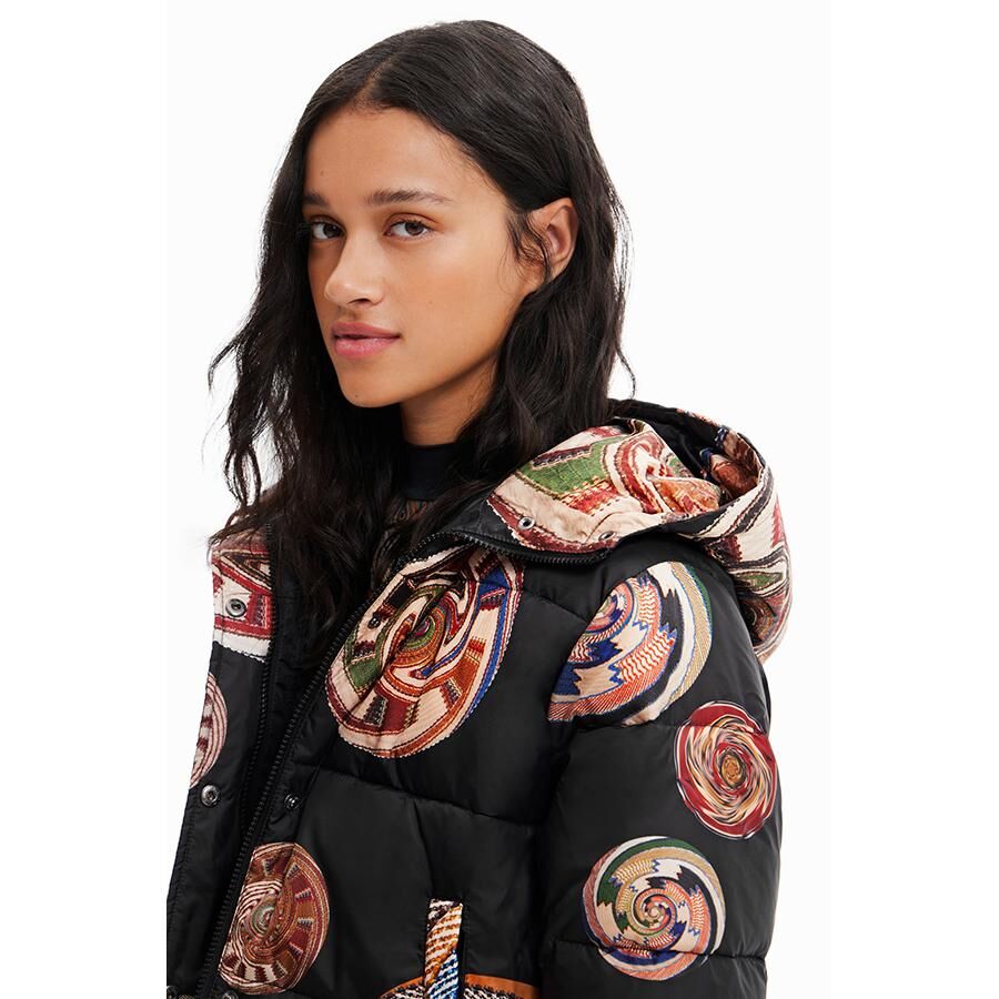 DESIGUAL デシグアル M. Christian Lacroix パデッドジャケット レ