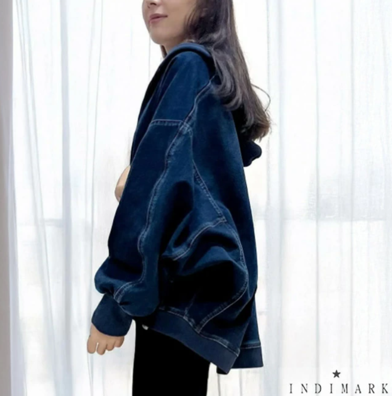 ONLINE SHOP限定【INDIMARK インディマーク】デニム フーディー