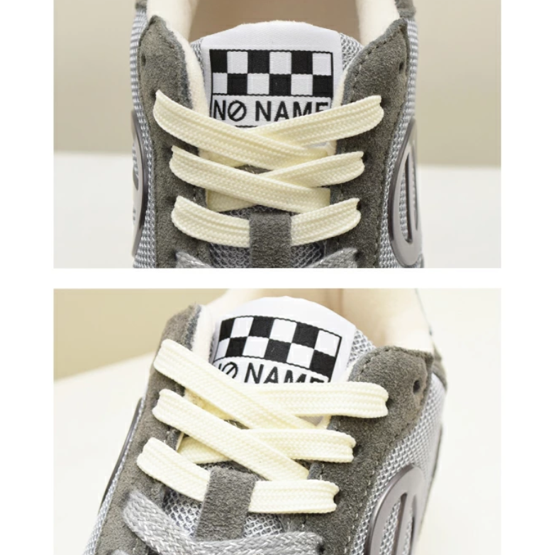 【新品】NO NAME TOVA ホワイト・グレー　36 ONLINE SHOP限定【no name ノーネーム】カラーブロックソール