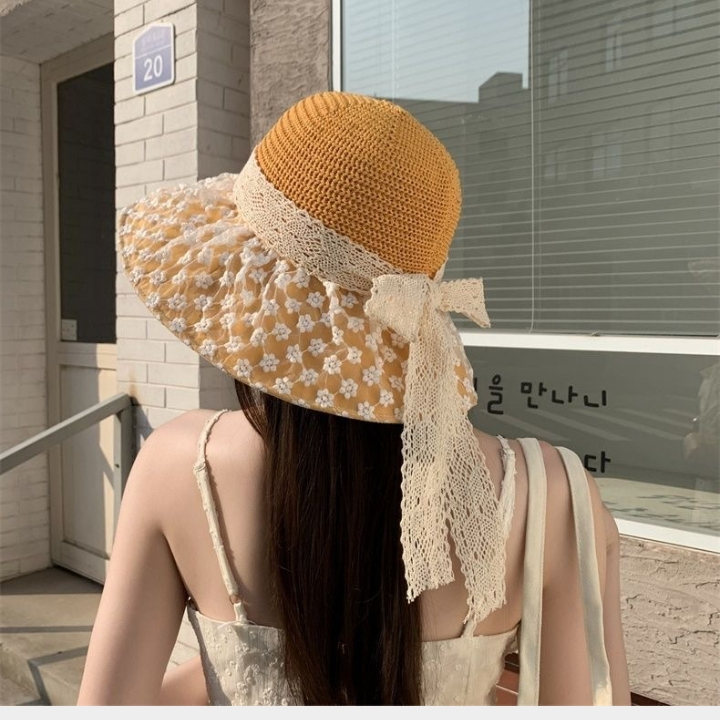 レース麦わら帽子 ya7164 | prologueikebukuro's STORE