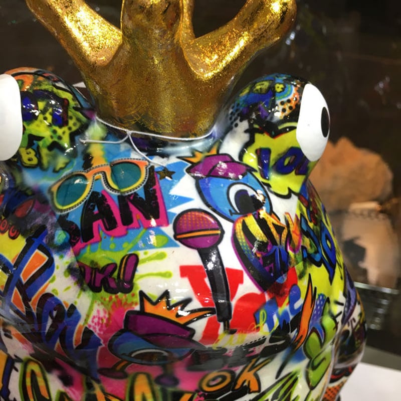 Pomme pidou(ポンピドゥー) 】「カエル貯金箱」 大 高さ25cm148 Pomme pidou(ポンピドゥー) 】「カエル貯金箱」 大 高さ25cm148