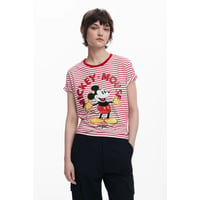 Desigual（デシグアル） ミッキーマウスのTシャツ 25swtkai