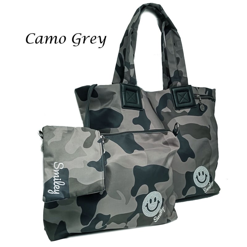 スマイリーナイロン三点親子バッグセット バック レディース スマイル