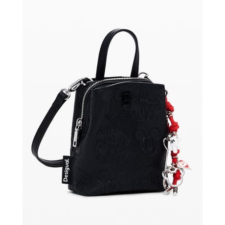 Desigual ✨レアデザイン✨着脱可ミニショルダー付き ショルダーバック Desigual ショルダーバッグ バッグ ミッキーマウスデニム