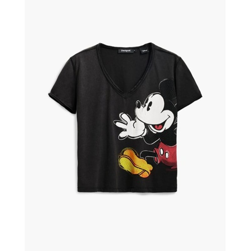 Desigual デシグアル Tシャツ MICKEY MOUSEコラボ 25SWTKAG |