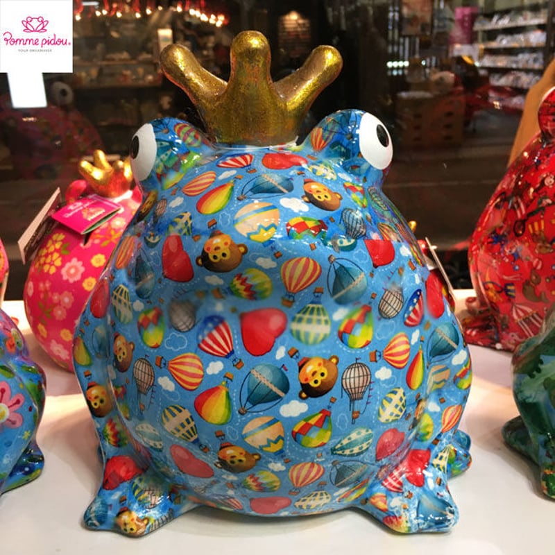 Pomme pidou(ポンピドゥー) 】 ベルギー セラミック製 POPアート