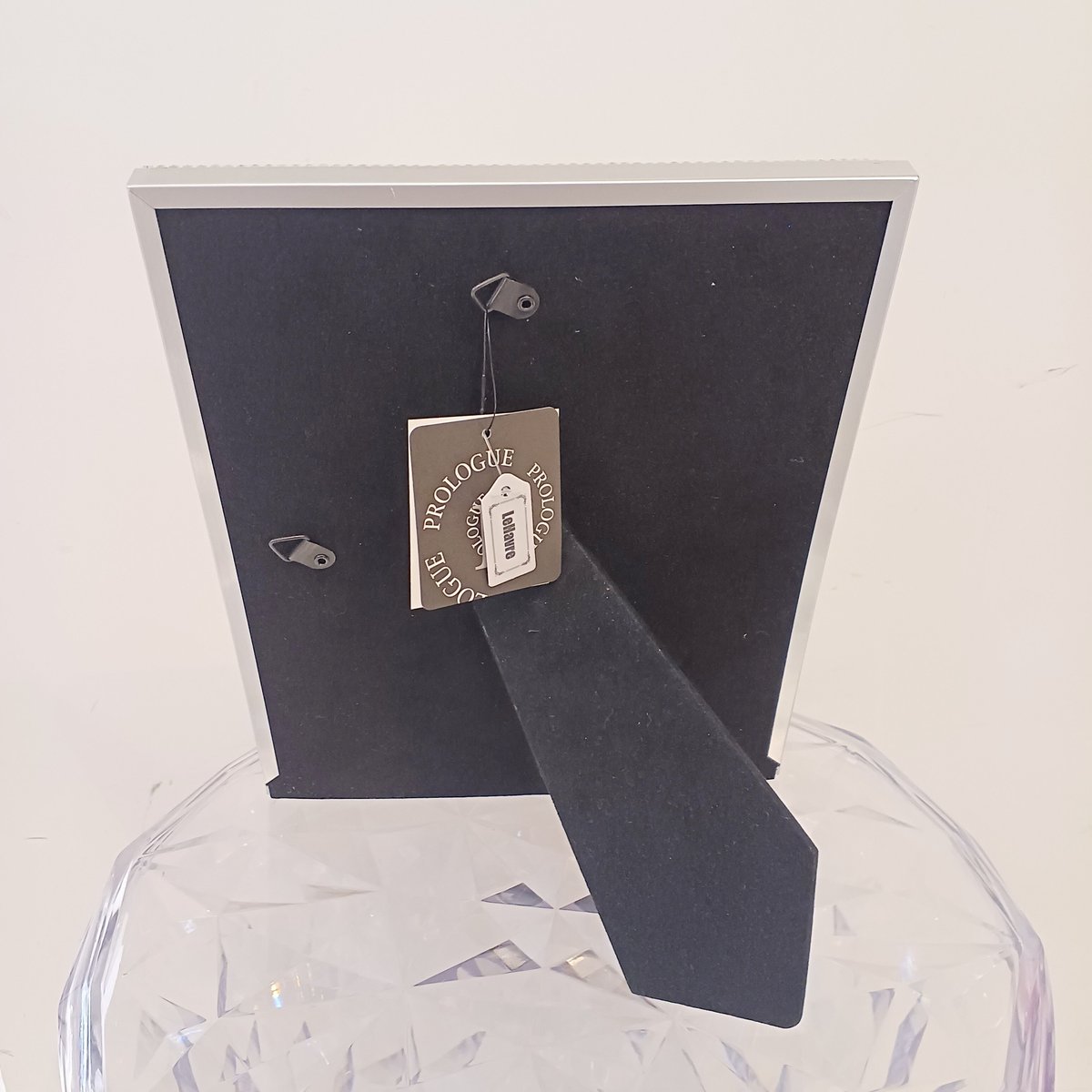 キラキラ豪華フォトフレーム LADONNA 写真立て はがきサイズ（ L判も可 ） MGL02-P-PK/SV