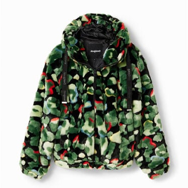 デシグアル Desigual エコファー カモジャケット 23WWEW51 | prologu