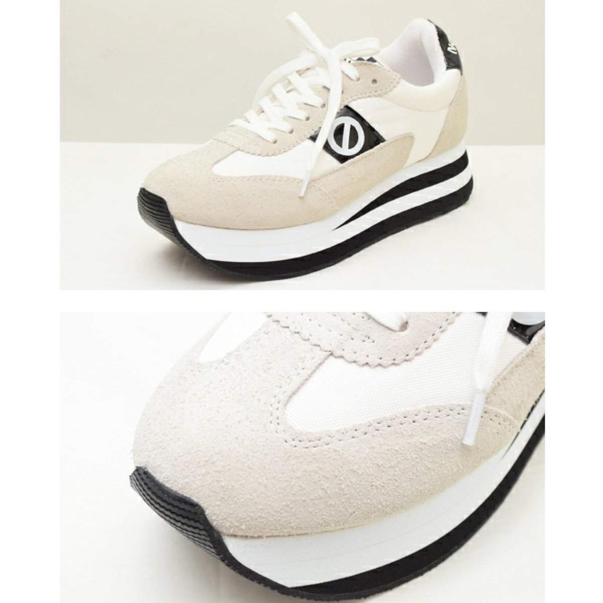 未使用　NO NAME ノーネーム　ジャヴァ　フレックス　スニーカー　36 ONLINE SHOP限定【no name ノーネーム】ナイロン×スエード