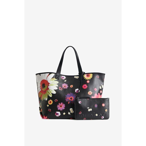 AyaDesigual アートプリント トートバッグ ショルダーバッグ付 Desigual アートプリント トートバッグ リバーシブルショルダーバッグ付