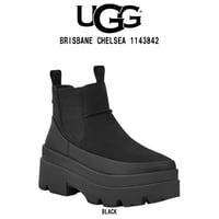 UGG(アグ)ブーツ チェルシー サイドゴア 厚底 防水 レザー ブリスベン レディースug44