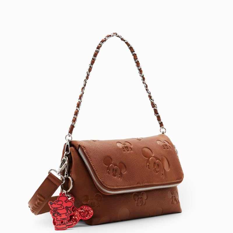 Desigual ミッキーマウス ミドルクロスボディバッグ23WAXP49