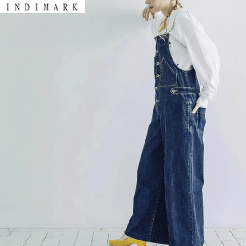 ONLINE SHOP限定INDIMARK インディマーク】 サロペット デニム WJ095「